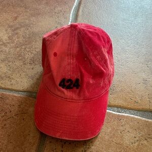 Vibrant Red 424 Cap